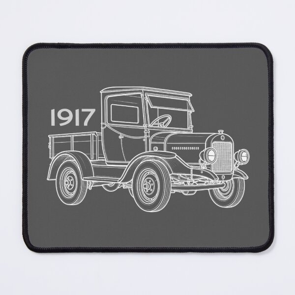 Item preview, HISTORIC 1917 TT PICKUP TRUCK, AMERICAN TRUCKS CLASSIC CAR ART  designed and sold by classic car craze.
