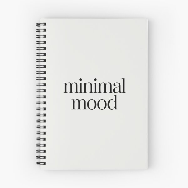 Item preview, Minimal Mood – Minimalist Aesthetic Typography designed and sold by Jollys-ArtShop.