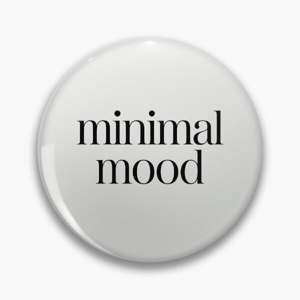 Item preview, Minimal Mood – Minimalist Aesthetic Typography designed and sold by Jollys-ArtShop.