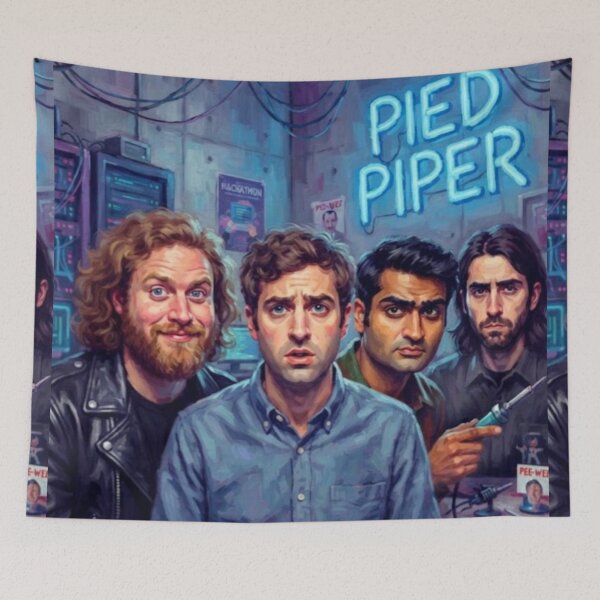 Item preview, Silicon Valley Tech Comedy Fine Art Tribute designed and sold by Art's Diner.