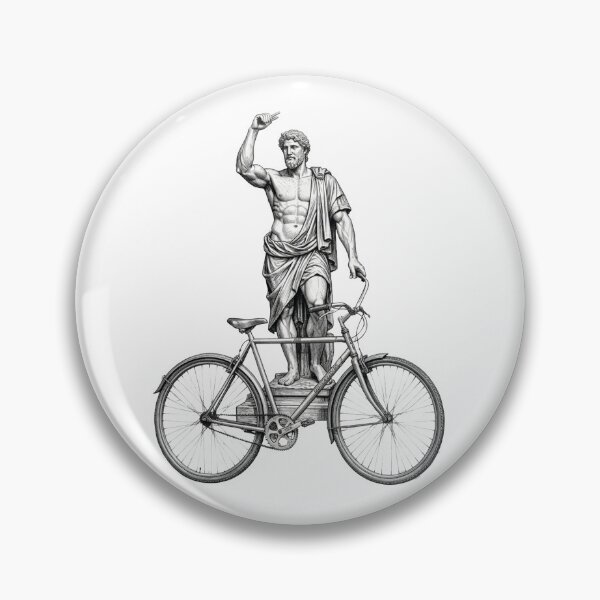Item preview, God of Olympus. Zeus on a bicycle. designed and sold by MagelliShop.