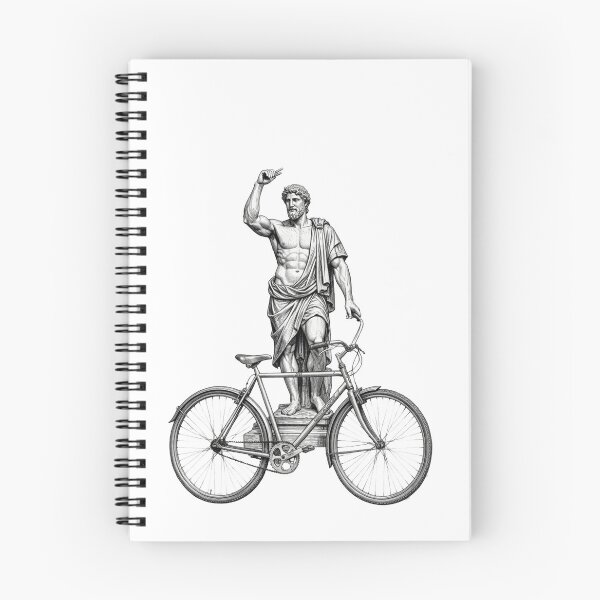 Item preview, God of Olympus. Zeus on a bicycle. designed and sold by MagelliShop.