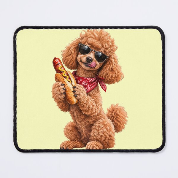 Item preview, Funny Poodle – Fluffy Dog with Big Personality designed and sold by Felixuss.