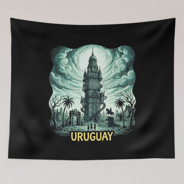 Item preview, Fantasy Uruguay: Montevideo's Palacio Salvo designed and sold by EdwinkOne.