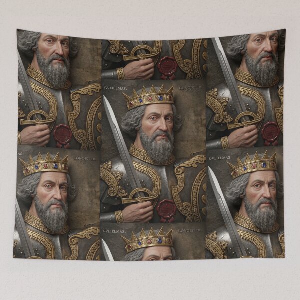 Item preview, William the Conqueror portrait 3D re imagined version designed and sold by Vintage Designs +.