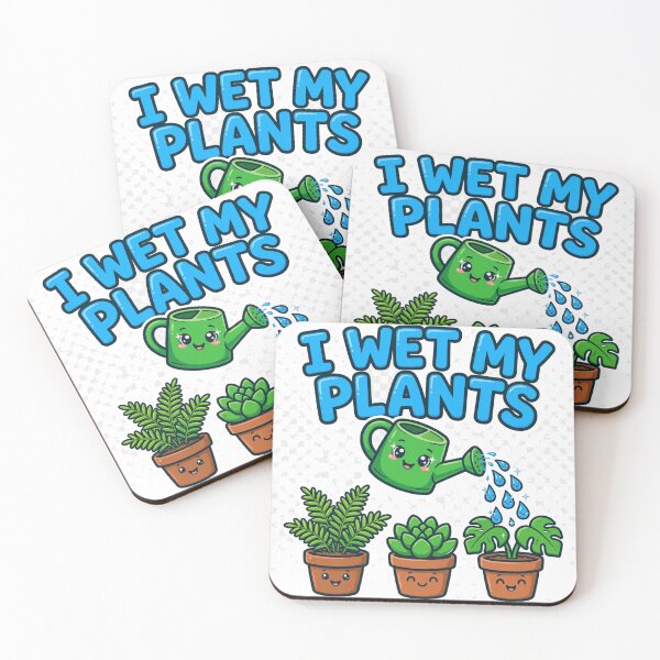 Item preview, I Wet My Plants Funny Watering Can Houseplant Lover T-Shirt designed and sold by ApparelOutpost.
