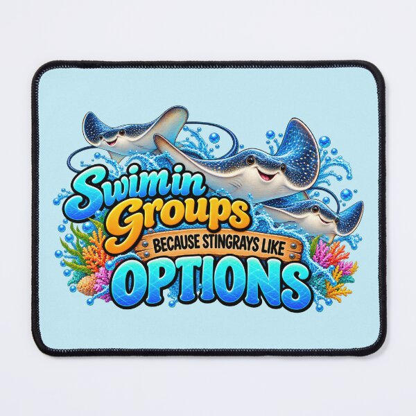Item preview, Stingrays Like Options designed and sold by Elisabeth Lucas.