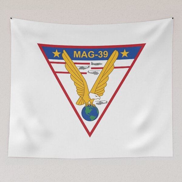 Item preview, Official Insignia of USMC Marine Aircraft Group 39 (MAG-39)    designed and sold by CharlieDesings.