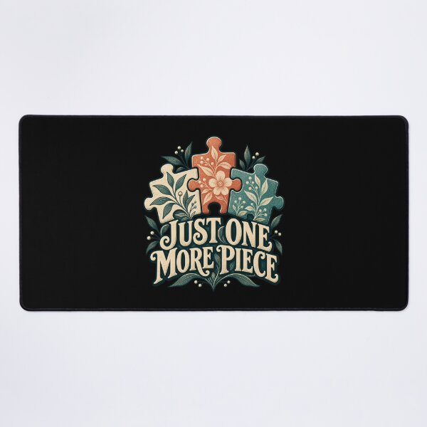 Item preview, Just One More Piece - Jigsaw Puzzle Lover designed and sold by Good Mood Foundry.