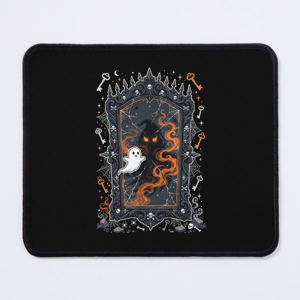 Item preview, The Haunted Mirror — Reflections of Evil - Halloween designed and sold by DibujandoPorfa.