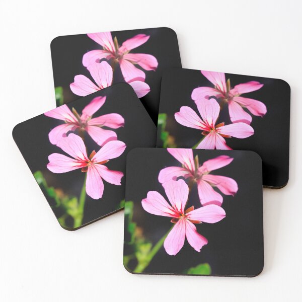 Item preview, Violet flowers on black background designed and sold by olena2552.