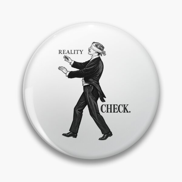 Item preview, Reality Check – Blind Faith Meets Reality designed and sold by TheDisloyalists.