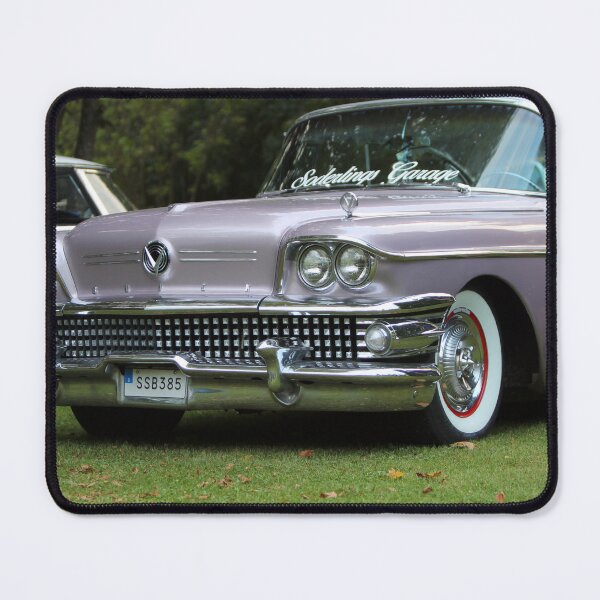 Item preview, 1958 Buick Special Kustom - Vintage Lavender Chrome Front Art designed and sold by Johnny Nilsson Photo Art.