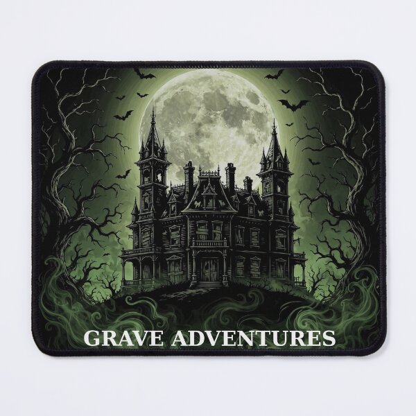 Item preview, Grave Adventures Haunted Mansion Moon designed and sold by spookydeadguy.