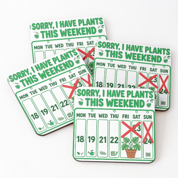 Item preview, Sorry I Have Plants This Weekend Funny Plant Parent T-Shirt designed and sold by ApparelOutpost.