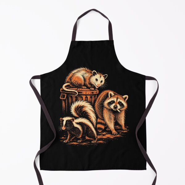 Item preview, Funny Raccoon Opossum Skunk Trash Panda Gang Vintage designed and sold by Kladhadredo.