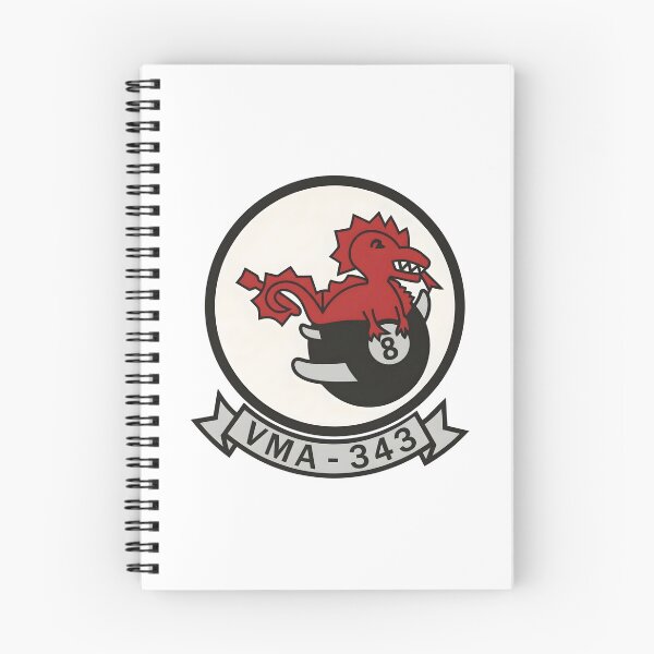 Item preview, Official Insignia of USMC Marine Attack Squadron 343 (VMA-343) designed and sold by CharlieDesings.