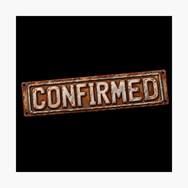 Item preview, Confirmed – Rusted Metal Verdict designed and sold by TheDisloyalists.