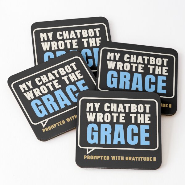 Item preview, My Chatbot Wrote the Grace Thanksgiving Humor designed and sold by T-J-WHATEVER.
