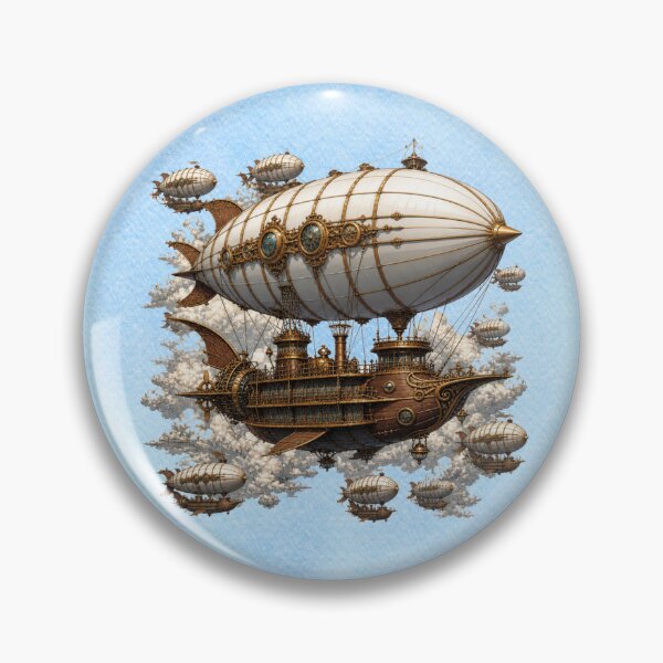 Item preview, Steampunk Sky Armada — The Brass Horizon designed and sold by MysticOzzy.