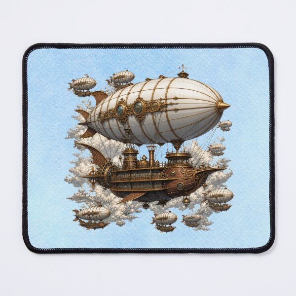 Item preview, Steampunk Sky Armada — The Brass Horizon designed and sold by MysticOzzy.