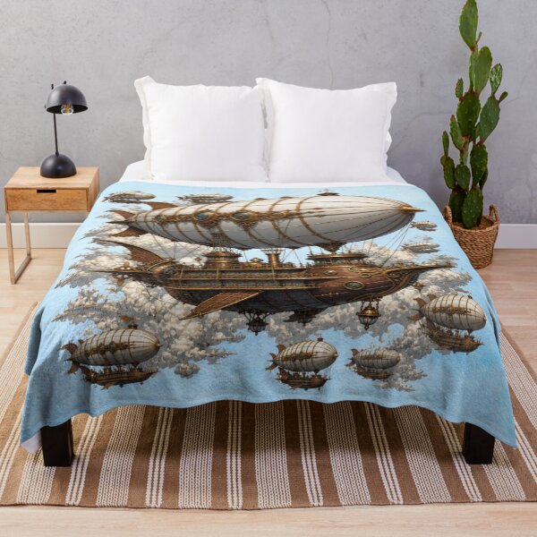 Item preview, Steampunk Sky Armada — The Brass Horizon designed and sold by MysticOzzy.
