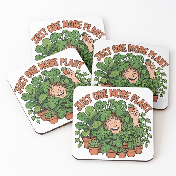 Item preview, Just One More Plant Funny Plant Hoarder Jungle T-Shirt designed and sold by ApparelOutpost.