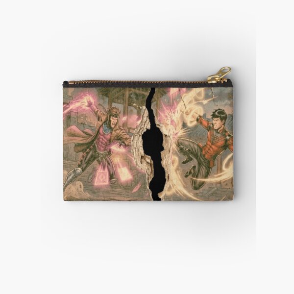 Item preview, Retro Gambit vs Shang-Chi Vintage Comic Book Wall Art designed and sold by Iceberg Comic Book Lounge.