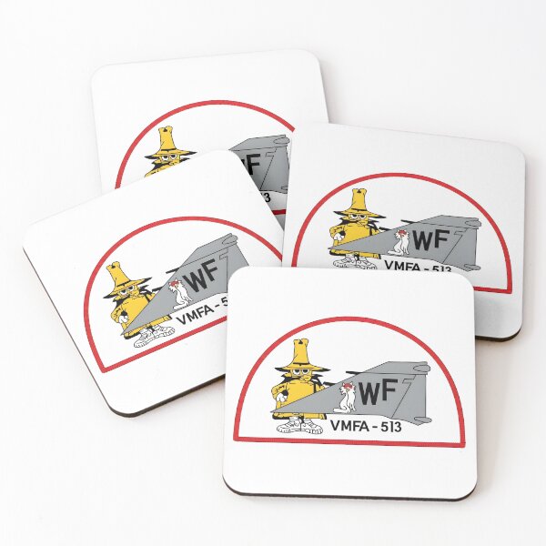 Item preview, Official Insignia of USMC Marine Fighter Attack Squadron 513 (VMFA-513) "Flying Nightmares" designed and sold by CharlieDesings.