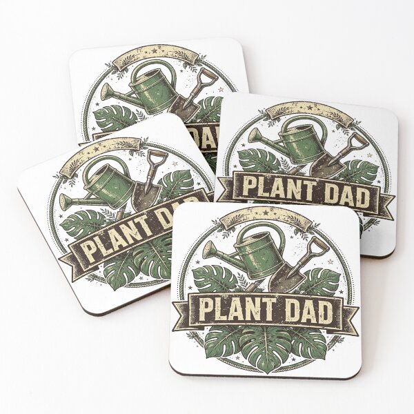 Item preview, Plant Dad Vintage Badge Funny Gardener Dad Gift T-Shirt designed and sold by ApparelOutpost.