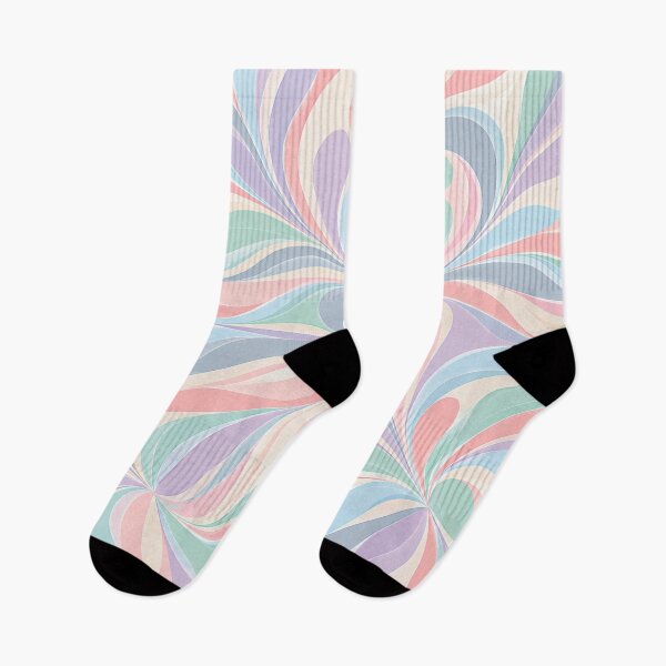 Item preview, Pastel Bloom – Elegant Pastel Abstract Swirl Pattern designed and sold by HO•Designs.