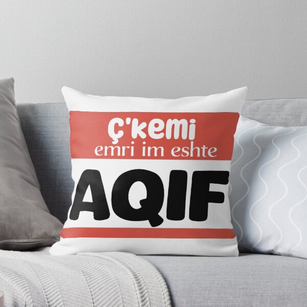 Aperçu de l'œuvre C'kemi emri im eshte Aqif Funny Albanian Quote créée et vendue par StickytimeAl.