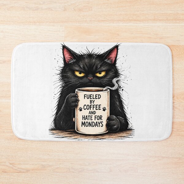 Item preview, Fueled by coffee and hate for mondays designed and sold by Edrien Design.