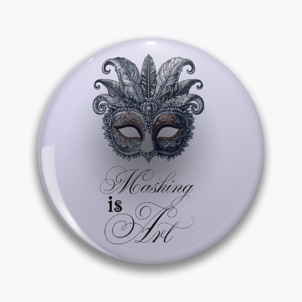 Item preview, Masking is Art designed and sold by TheFrautShop.