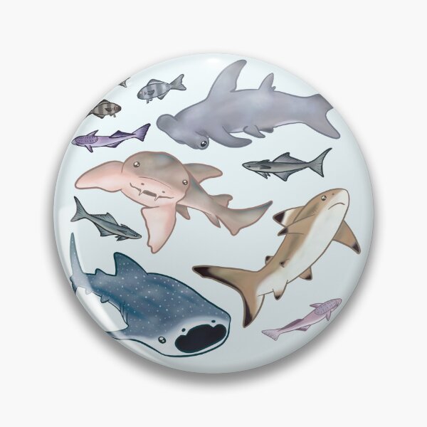 Item preview, Cute Shark Infestation  designed and sold by Ruedile.