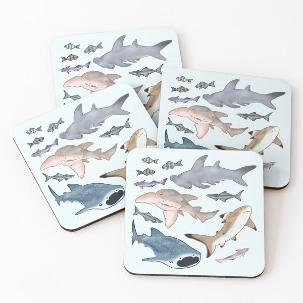 Item preview, Cute Shark Infestation  designed and sold by Ruedile.