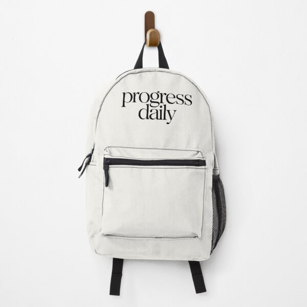 Item preview, Progress Daily – Minimalist Fitness Motivation Quote designed and sold by Jollys-ArtShop.