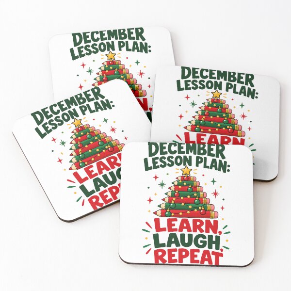 Item preview, December Teacher Lesson Plan Humor designed and sold by Katalice Design.
