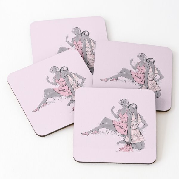 Item preview, 1950s Beach Wear (Pink) designed and sold by JuliElisDesign.