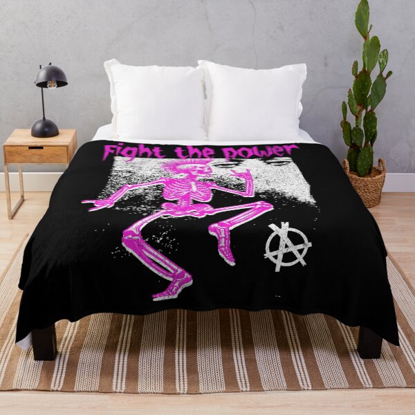 Item preview, Fight the Power Punk Skeleton Mohawk Rebellion Design designed and sold by FaeryNuff.