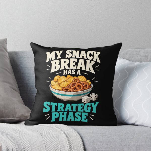 Item preview, Board Game Snack Strategy Humor designed and sold by Katalice Design.