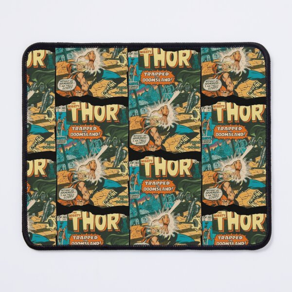 Item preview, Thor #183 Thor vs Doctor Doom Vintage Comic Book Wall Art designed and sold by Iceberg Comic Book Lounge.