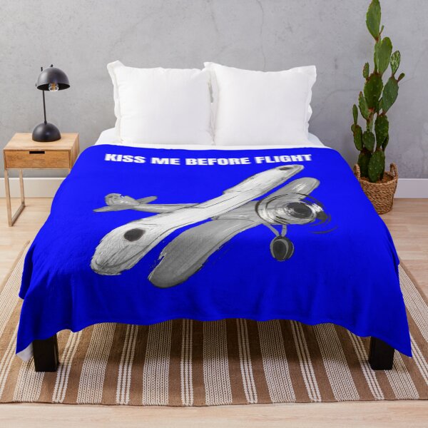 Item preview, Kiss Me Before Flight, Funny Gifts For Aviation designed and sold by MIKI-Fighter.