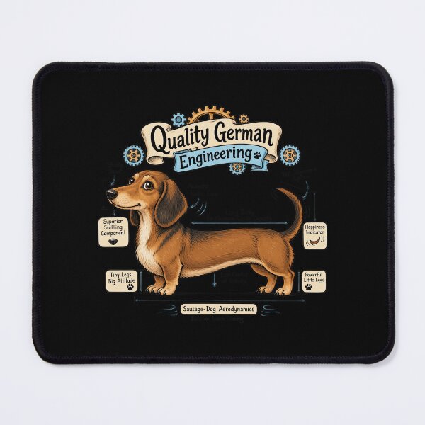 Item preview, Quality German Engineering Dachshund Wiener Dog Anatomy designed and sold by adiencarteras.