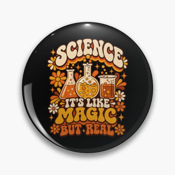 Item preview, Science Its Like Magic Real Retro 70s Chemistry Florals designed and sold by adiencarteras.