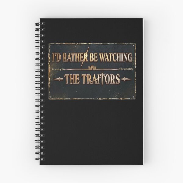Item preview, I'd Rather be Watching The Traitors designed and sold by SwearingKids.