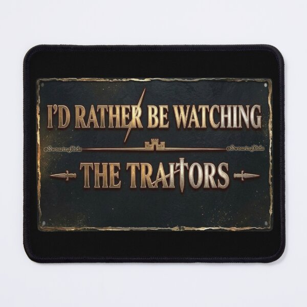 Item preview, I'd Rather be Watching The Traitors designed and sold by SwearingKids.