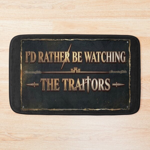Item preview, I'd Rather be Watching The Traitors designed and sold by SwearingKids.