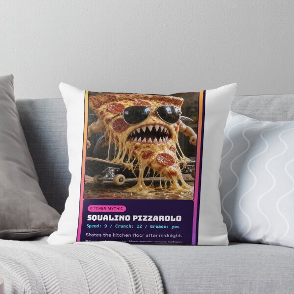 Item preview, Squalino Pizzarolo Trading Card - KulkaSlop Brainrot designed and sold by KulkaSlop.