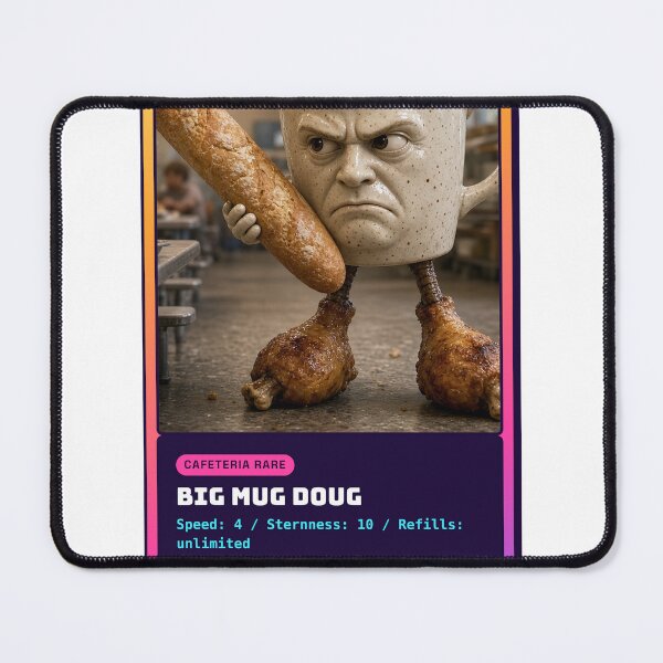 Item preview, Big Mug Doug Trading Card - KulkaSlop Brainrot designed and sold by KulkaSlop.